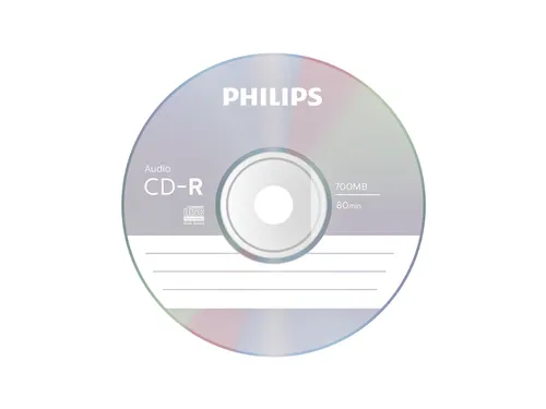 CD-R Philips 80Min audio JC (10) 700MB