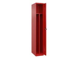 locker voor scheiding van kleding,HxBxD 1850x300x500mm,1vak