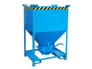 Stortgoedbak Hxlxb 860X1550X1090Mm 600L Vorksloffen Ral5012 - 1