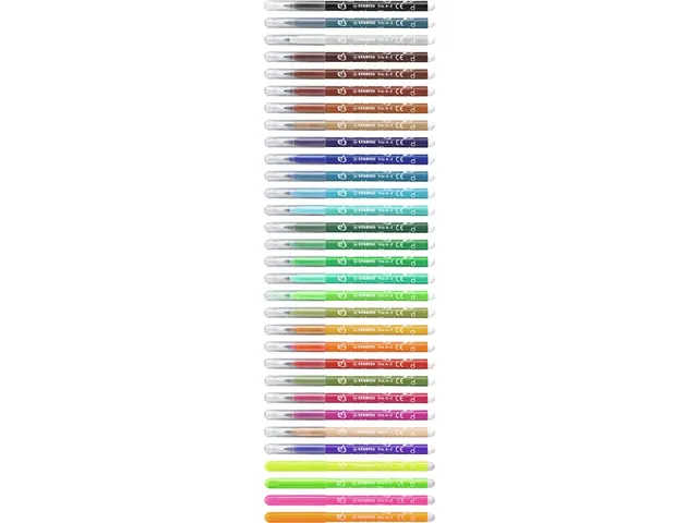 Feutre STABILO Trio A-Z 378 Fin assorti Classpack 144 pièces