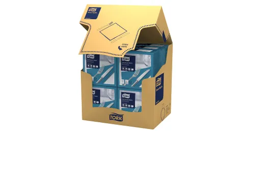 Tork 477914 Soft Dinnerservet Advanced Blauwgroen 39x39cm