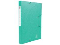 Elastobox Cartobox A4 rug van 25mm groen, 5/10e kwaliteit karton