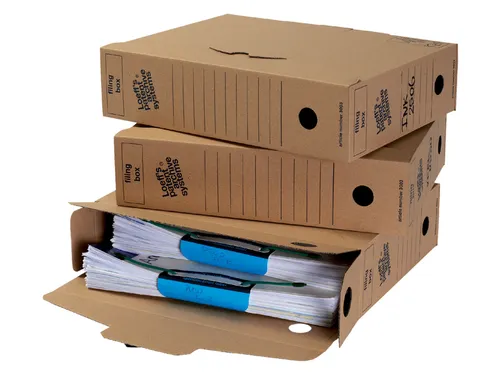 Archiefdoos Loeff Filing Box 3003 folio 345x250x80mm karton