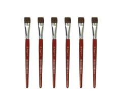 Penseel Kangaro Serie 121 plat Nr. 16 geitenhaar doos 6 stuks