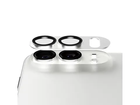 PanzerGlass Fender Camera Lens Protector Silver iPhone Duo, Apple,