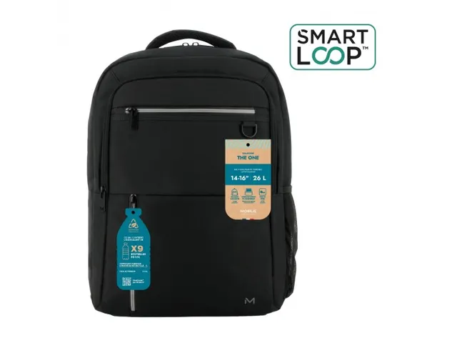 Mobilis 003084 Laptop Rugzak Backpack Zwart 17 Inch
