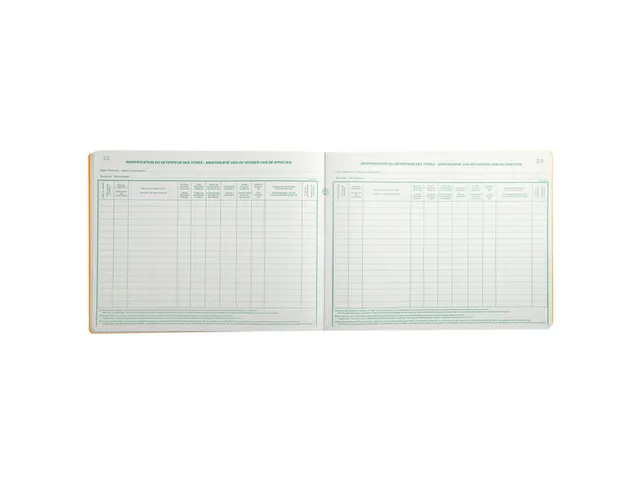 Effectenregister Exacompta BV SLR 240x320 80vel assorti