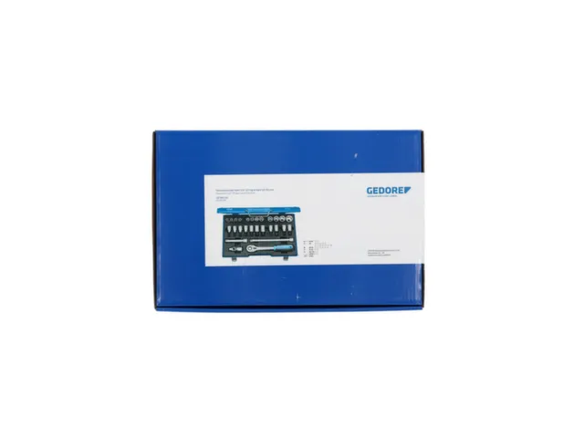 19 IMU-10 Dopsleutelset 1/2 inch,27-delig,zeskant,10-30mm
