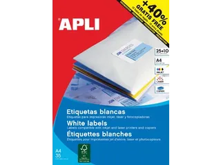Apli Etiketten 70x37 Rechte Hoeken - 1