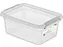 Donau Home Voedseldoos 4,5 Liter transparant kunststof