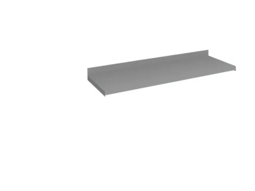 legbord,v. dossierstelling,BxD 1000x300mm,vakl. 60kg,m. aanslagrand