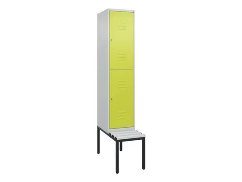 Dubbeldekse dekenkist,HxBxD 2120x400x815mm,1x2vak.,vak B 400mm