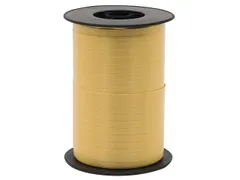 Polyband lint Kangaro op spoel goudgeel 10mmx250mtr