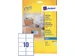 Etiket Avery J8173-25 99.1x57mm wit 250stuks