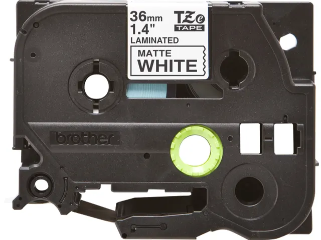 Originele Brother TZe-M261 mat gelamineerde label tapecassette - zwart