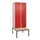 locker met bank,HxBxD 2120x800x815mm,2vak,vak B 400mm,cil.-slot