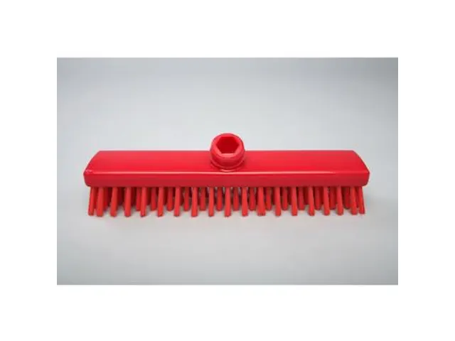 Ecolab Vloerschrobber harde vezels 40cm Rood
