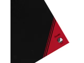 Notitieboek Bantex zwart/rood A5 lijn 70gr 96vel - 3