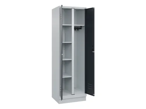 wasgoedverdeelkast,HxBxD 1950x600x500mm,vak B 300mm,cilinderslot