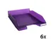 Brievenbak COMBO MID I violet transparant