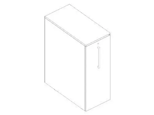 apothekerskast,HxBxD 1160x450x900mm,1xStalen bodem,decor lichtgrijs