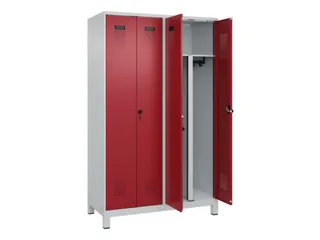 PBM-locker,HxBxD 1950x1200x500mm,4vak,vak B 300mm,draaigrendel - 1