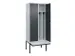 locker voor scheiding van kleding,HxBxD 2120x800x815mm,2vak