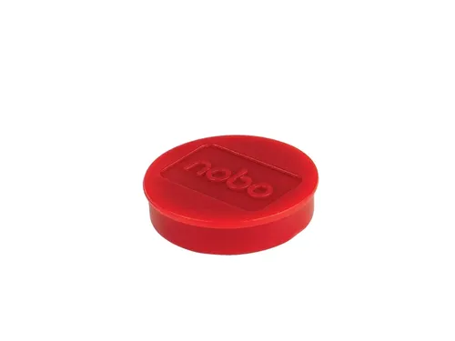 Magneet Nobo 30mm rood 4 stuks