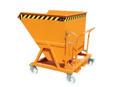 Kiepbak voor spaanders,HxLxB 1275x1345x1200mm,0,7m³,draagverm. 1000kg