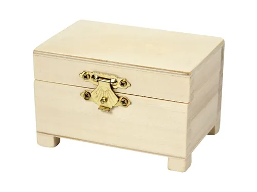 Schatkist Creativ Company 6x9x6cm hout