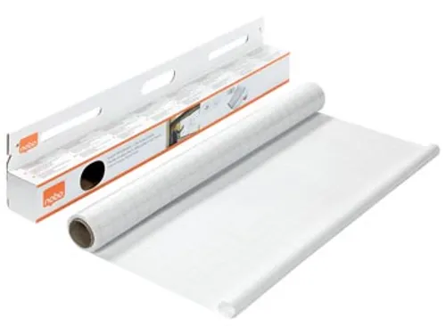 Instant whiteboardfolie 60x80cm wit geruit rol à 25 vellen
