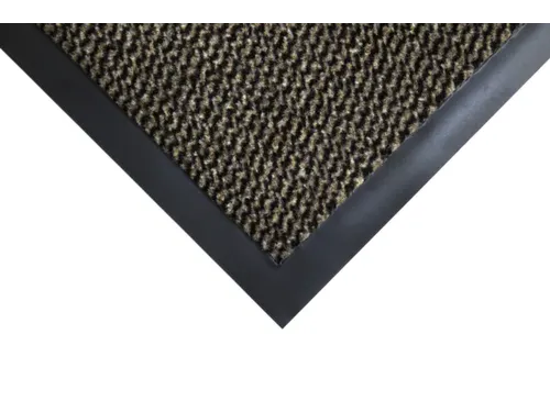 schoonloopmat,HxLxB 7x1500x900mm,zwart/bruin