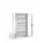werkplaatskast HxBxD 1950x930x600mm 3xStalen bodem 3laden slot RAL7035