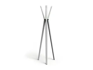 Kapstok DURASTORE 6 haken aluminium grijs 160cm - 2