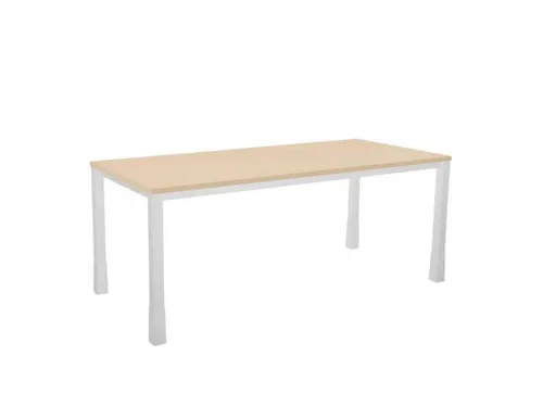 In hoogte verstelbaar bureau,HxBxD 720-840x1800x800mm,NE-esdoorn