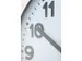 Wandklok NeXtime dia. 19cm, geborsteld aluminium, 'Station' cijfers