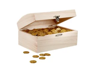 Schatkist Creativ Company 16.5x11x8.55cm hout - 3