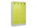 locker voor scheiding van kleding,HxBxD 1950x1200x500mm,4vak