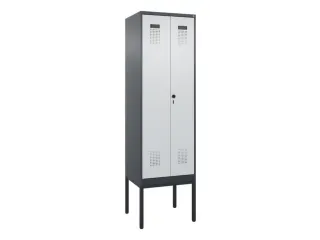 locker voor scheiding van kleding,HxBxD 2120x600x500mm,2vak - 2