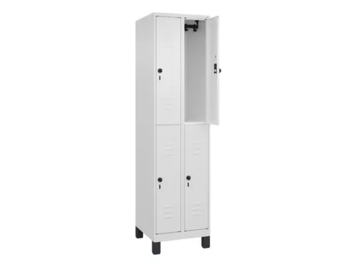 dubbeldekse locker,HxBxD 1950x500x500mm,2x2vak.,vak B 250mm