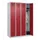 locker,HxBxD 1850x1200x500mm,4vak,vak B 300mm,draaigrendel