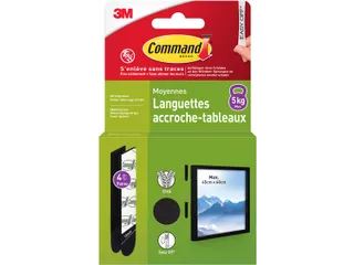 3M Command Fotolijststrip medium 5kg blister 8 stuks - 1