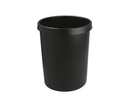Kunststof Prullenmand 45 Liter H X Ø 480X 390Mm Pp Zwart