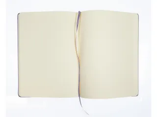 Schetsboek Kangaro A4 heather purple PU HC 80 vel 140gr roomwit met el - 4