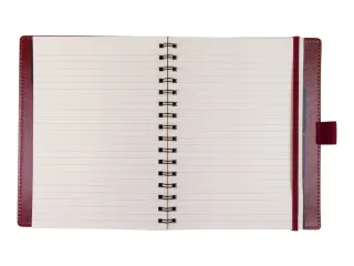 Notitieboek Multo Hannibal A5 kunstleder bordeaux - 9