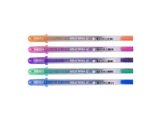 Gelschrijver Sakura Gelly Roll 0.7mm Silver Shadow 5 stuks - 5