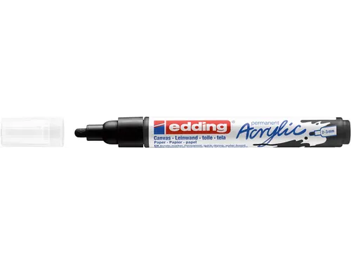 Acrylmarker edding e-5100 medium zwart