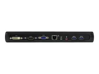 Dual Monitor USB 3.0 laptop docking station met HDMI, DVI en VGA - 4