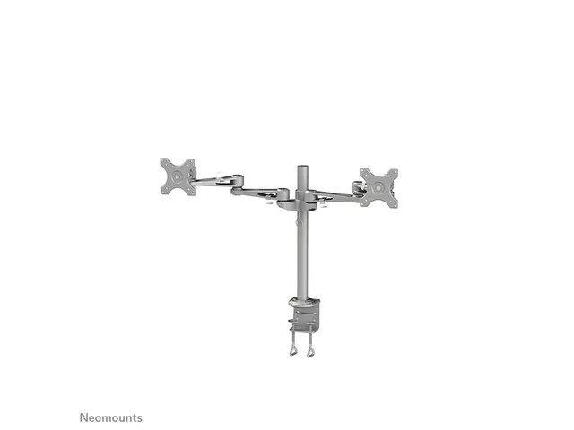 Support écran Newstar D935d 2 écrans Pince Argent