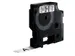 Labeltape Dymo 45013 D1 720530 12mmx7m zwart op wit